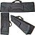 Capa Bag Para Teclado Korg Sp200 Nylon Master Luxo Preto - Imagem 1