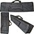 Capa Bag Para Teclado Korg Sp280 Nylon Master Luxo (preto) - Imagem 1