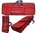 Capa Bag Teclado Kurzweil Sp4-7 Nylon Master Luxo Vermelho - Imagem 1
