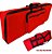 Capa Para Piano Digital Kurzweil Sp-88 Vermelha + Cobertura - Imagem 2