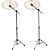 Kit 2 Pedestal Girafa Pratos De Bateria B12g Ask Envio 24h - Imagem 1