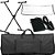 Kit Acessórios De Teclado 6/8 Com Capa+ Suporte + Acessórios - Imagem 1