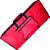 Kit Capa Para Teclado 5/8 Acolchoada Vermelha C/ Acessórios - Imagem 2