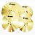 Kit De Pratos Para Bateria Dreamer Brass 14/16/20 + Bag - Imagem 2