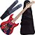 Kit Guitarra Infantil Marvel Spider Man Phx Com Capa - Imagem 1
