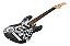 Kit Guitarra Stratocaster Time Santos Cap Duplo Gtu1 Waldman - Imagem 3