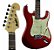 Kit Guitarra Strato Tagima Memphis Mg32 Vermelha C/ Cubo - Imagem 3