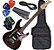 Kit Guitarra Strato Waldman Corinthians Captação Dupla Gtu1 - Imagem 1