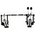 Pedal Duplo Mapex P400tw Single Chain Drive Com Batedores Duo-tone Beater - Imagem 1