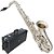 Saxofone Tenor Profissional Eagle Stx 513s Prateado Completo - Imagem 1