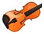 Violino Acoustic VDM34 3/4 Fosco Completo C/ Estojo Arco Breu - Imagem 3