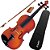 Violino Acoustic VDM34 3/4 Fosco Completo C/ Estojo Arco Breu - Imagem 1