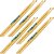5 Pares Baqueta Liverpool Tennesse Hickory 5b Ponta Madeira - Imagem 1