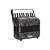 Acordeon Eagle Ega8b Preto 8 Baixos 22 Teclas com Capa Bag - Imagem 2