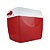 Caixa Térmica Cooler 34l Vermelha Com Alça E Porta Copos Mor - Imagem 3