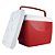 Caixa Térmica Cooler 34l Vermelha Com Alça E Porta Copos Mor - Imagem 2