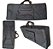 Capa Bag Master Luxo Para Teclado Korg Pa500 Nylon Preto - Imagem 1