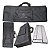 Capa Bag Teclado Casio Ctk-6200 Master Luxo Bk + Cobertura - Imagem 1