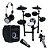 Kit Bateria Eletrônica Digital Usb Ed1 C.ibanez + Cubo Fone - Imagem 1