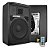 Kit Caixa De Som Ativa E Passiva At12-250 500w Rms Usb + Cabo 10m - Imagem 2