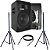 Kit Caixa De Som Datrel At15-300 Ativa + Passiva 600w + Tripe + Cabo - Imagem 1