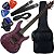 Kit Guitarra Cort KX500 Etched Fishman Fluence Deep Violet EDV Gx01 - Imagem 1