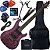 Kit Guitarra Cort KX500 Etched Fishman Fluence Deep Violet EDV Gx03 - Imagem 1