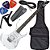 Kit Guitarra Elétrica Profissional Gio Ibanez Grg 140 Branca - Imagem 1