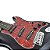 Kit Guitarra Elétrica Stratocaster Giannini G100 BK/TT Preto Gx02 - Imagem 5