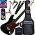 Kit Guitarra Elétrica Stratocaster Giannini G100 Bk/Tt Preto - Imagem 1