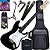 Kit Guitarra Elétrica Stratocaster Giannini G100 Bk/Wh Preto - Imagem 1