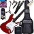 Kit Guitarra Elétrica Stratocaster Giannini G100 Trd/Wh Gx04 - Imagem 1
