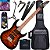 Kit Guitarra Ibanez Gio GRX-70 QA HSH Sunburst Gx04 - Imagem 1
