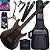 Kit Guitarra Ibanez Gio GSA60 HSS Walnut Flat WNF Gx04 - Imagem 1