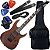 Kit Guitarra Ibanez GRG121 DX HH Walnut Flat WNF Gx01 - Imagem 1