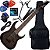 Kit Guitarra Ibanez GRG-7221 QA HH 7 Cordas Transparent Black Sunburst TKS Gx02 - Imagem 1