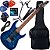 Kit Guitarra Ibanez Grx70 Qa Hsh Transparent Blue Burst Tbb - Imagem 1