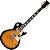 Kit Guitarra Les Paul Strike Michael Gm750N Vs Sunburst Gx01 - Imagem 2