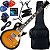 Kit Guitarra Les Paul Strike Michael Gm750N Vs Vintage - Imagem 1
