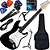 Kit Guitarra Strato Elétrica Queens Sonicx Bk + Acessórios - Imagem 1