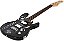 Kit Guitarra Strato Time Botafogo Cap. Duplo Gtu1 Waldman - Imagem 3