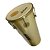 Kit Percussão Gope Dourado Rebolo Pandeiro Repique Reco Reco - Imagem 3