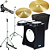 Kit Tajon FSA Master TAJ51 Preto Bumbo 14" caixa 10" Ton 10" e ton 8" - Imagem 1