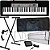 Kit Teclado Musical Casio Ctk-3400 61 Teclas Multi Funções - Imagem 1