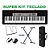 Kit Teclado Musical Ctk-1500 Casio + Fonte + Capa + Suporte X - Imagem 1
