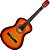 Kit Violão Barato Clássico Estudante Acústico Nylon Sunburst - Imagem 2