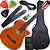 Kit Violão Flat Eletroacústico Linden Nf14 Ceq Nt Giannini - Imagem 1