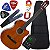 Kit Violão Sf14 Ceq Giannini Flat Eletroacústico Tampo Linden Cor Nt Cordas Aço - Imagem 1