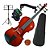 Kit Violino Barato 1/2 Completo Com Case E Arco Concert Cv - Imagem 1