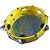 Pandeiro Luen 12 Pol Pele Holográfica Amarelo Profissional - Imagem 2